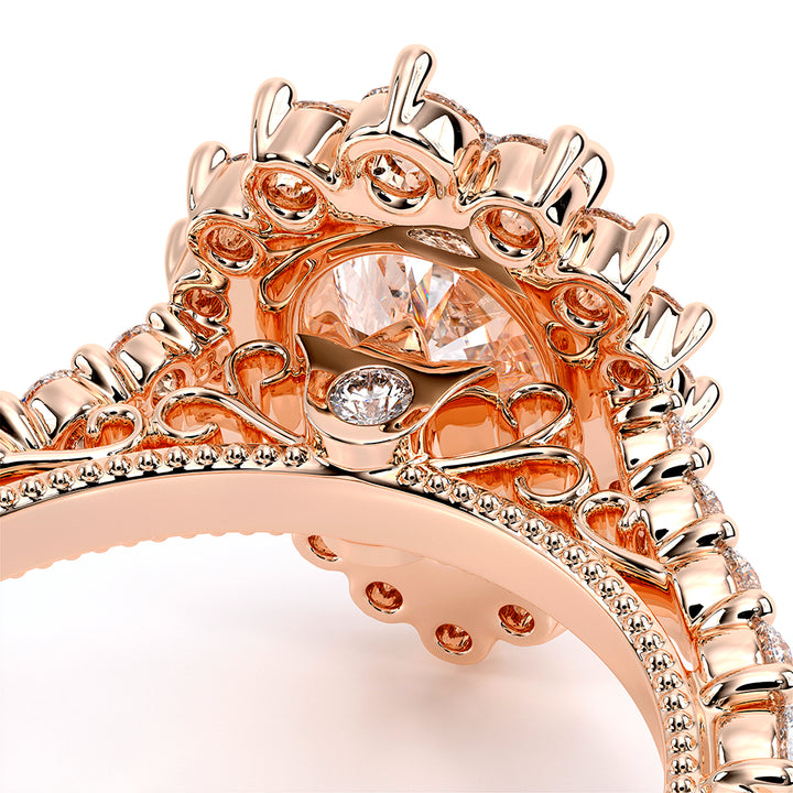 Venetian-5084pear-14k Rose Gold Pear