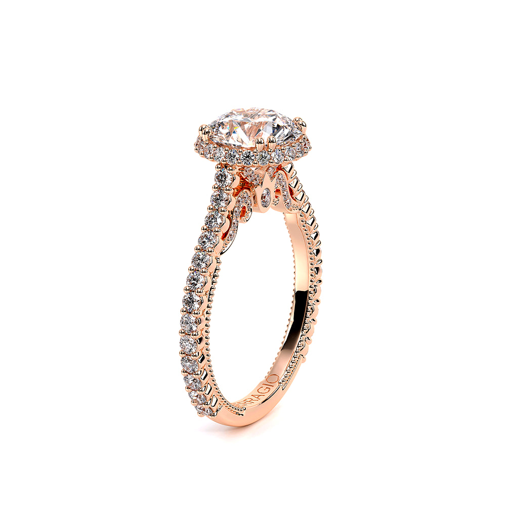 Insignia-7109r-18k Rose Gold Round