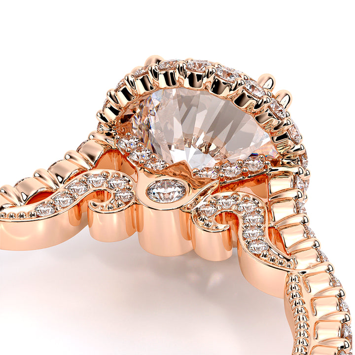 Insignia-7109r-14k Rose Gold Round