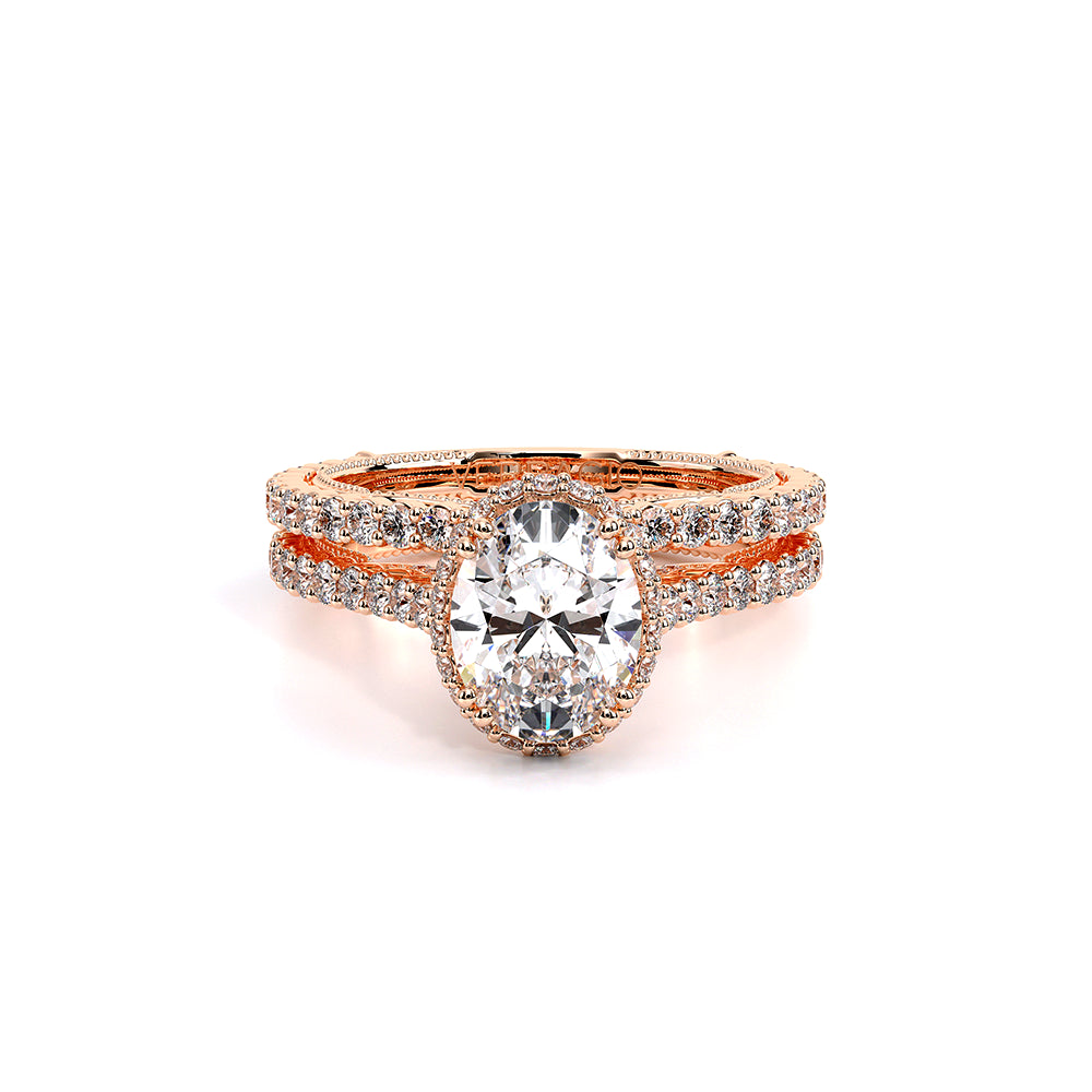 Insignia-7109ov-14k Rose Gold Oval