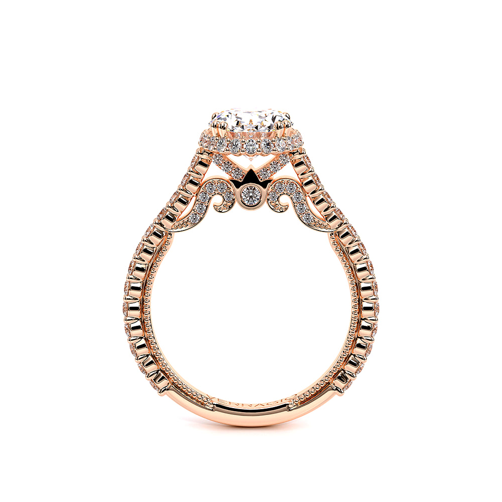 Insignia-7109ov-18k Rose Gold Oval