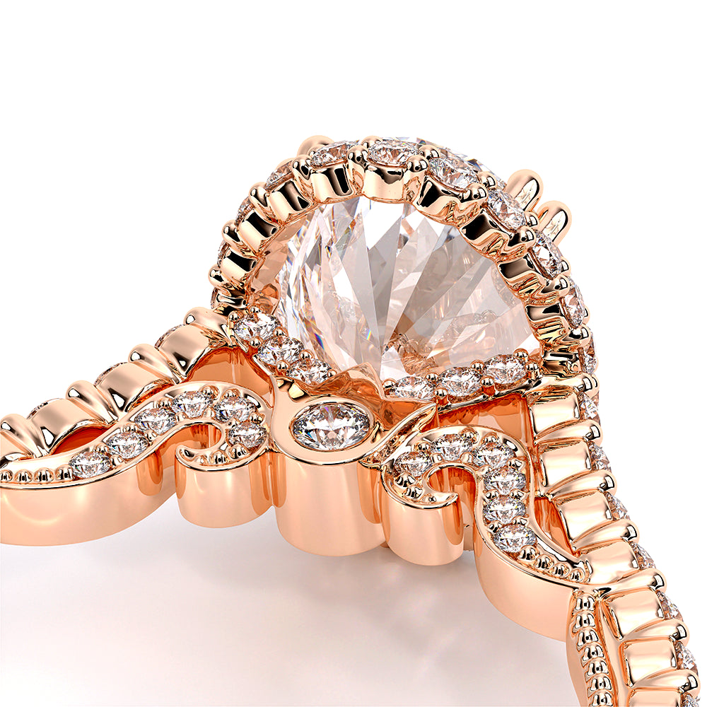 Insignia-7109ov-18k Rose Gold Oval