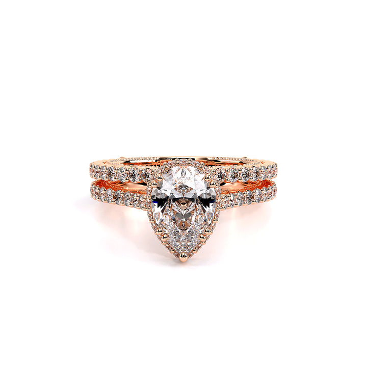 Insignia-7109pear-14k Rose Gold Pear