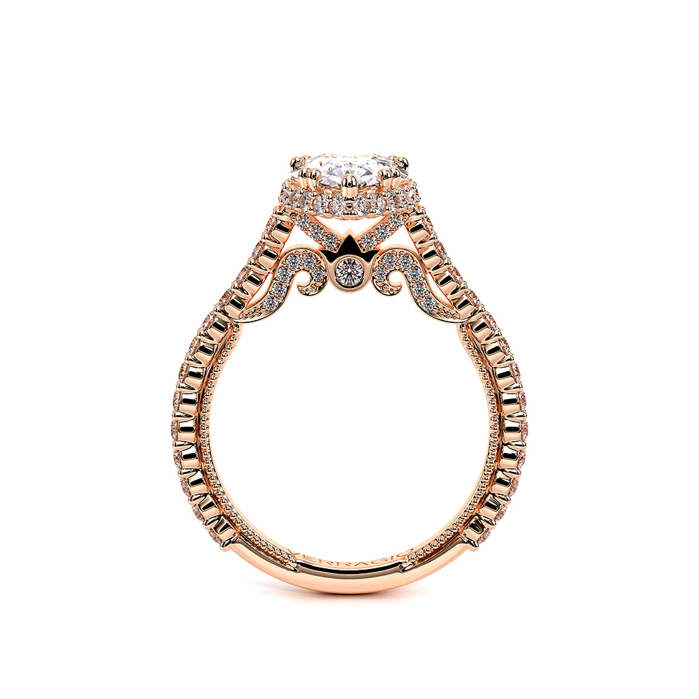 Insignia-7109pear-18k Rose Gold Pear