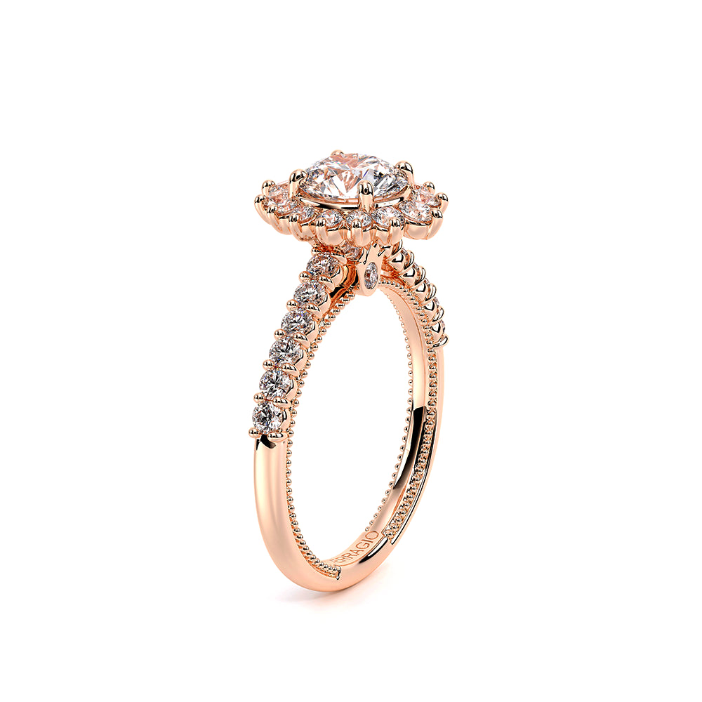 Renaissance-986r-18k Rose Gold Round