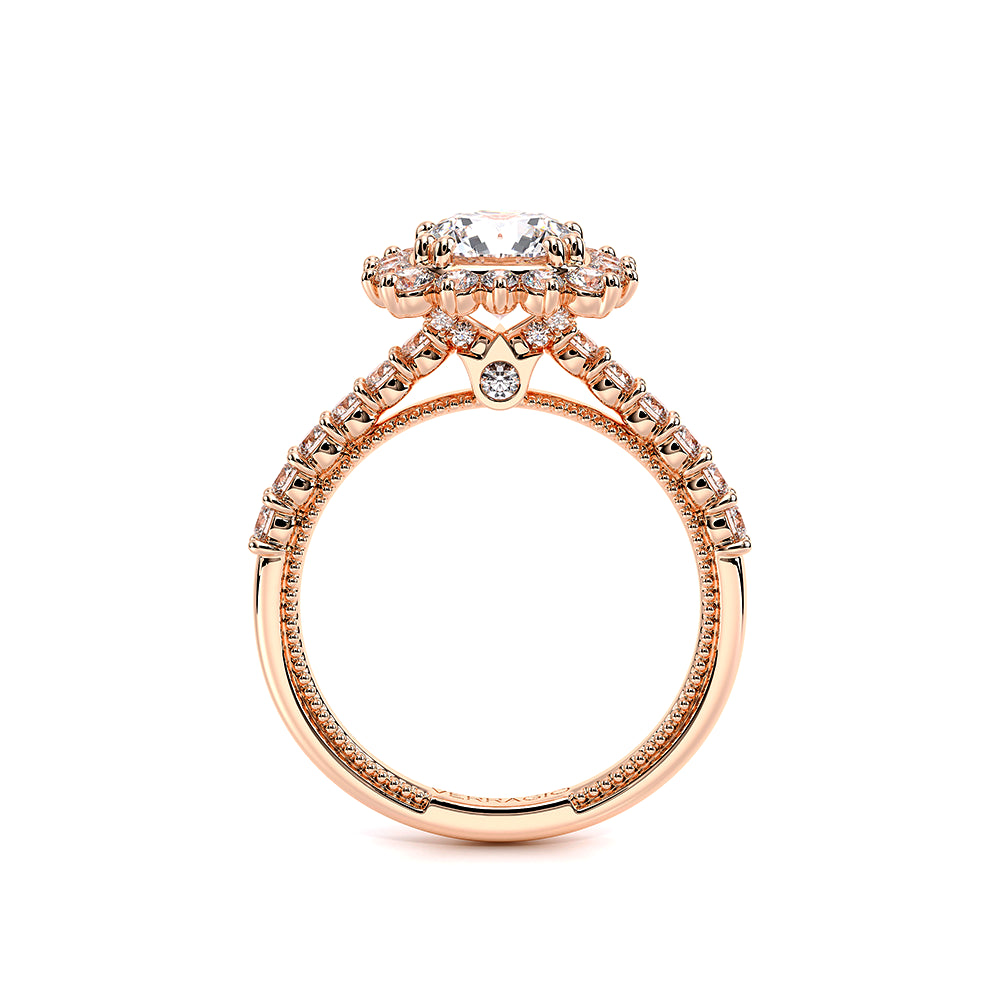 Renaissance-986CU-18K Rose Gold Cushion