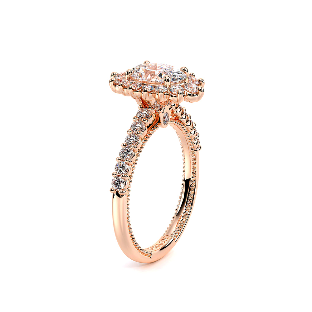 Renaissance-986OV-14K Rose Gold Oval