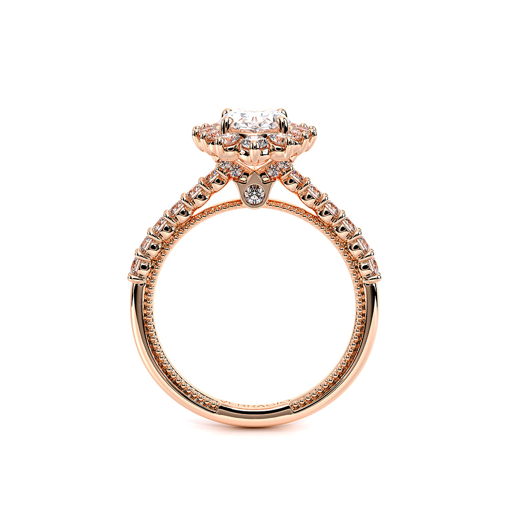 Renaissance-986OV-18K Rose Gold Oval