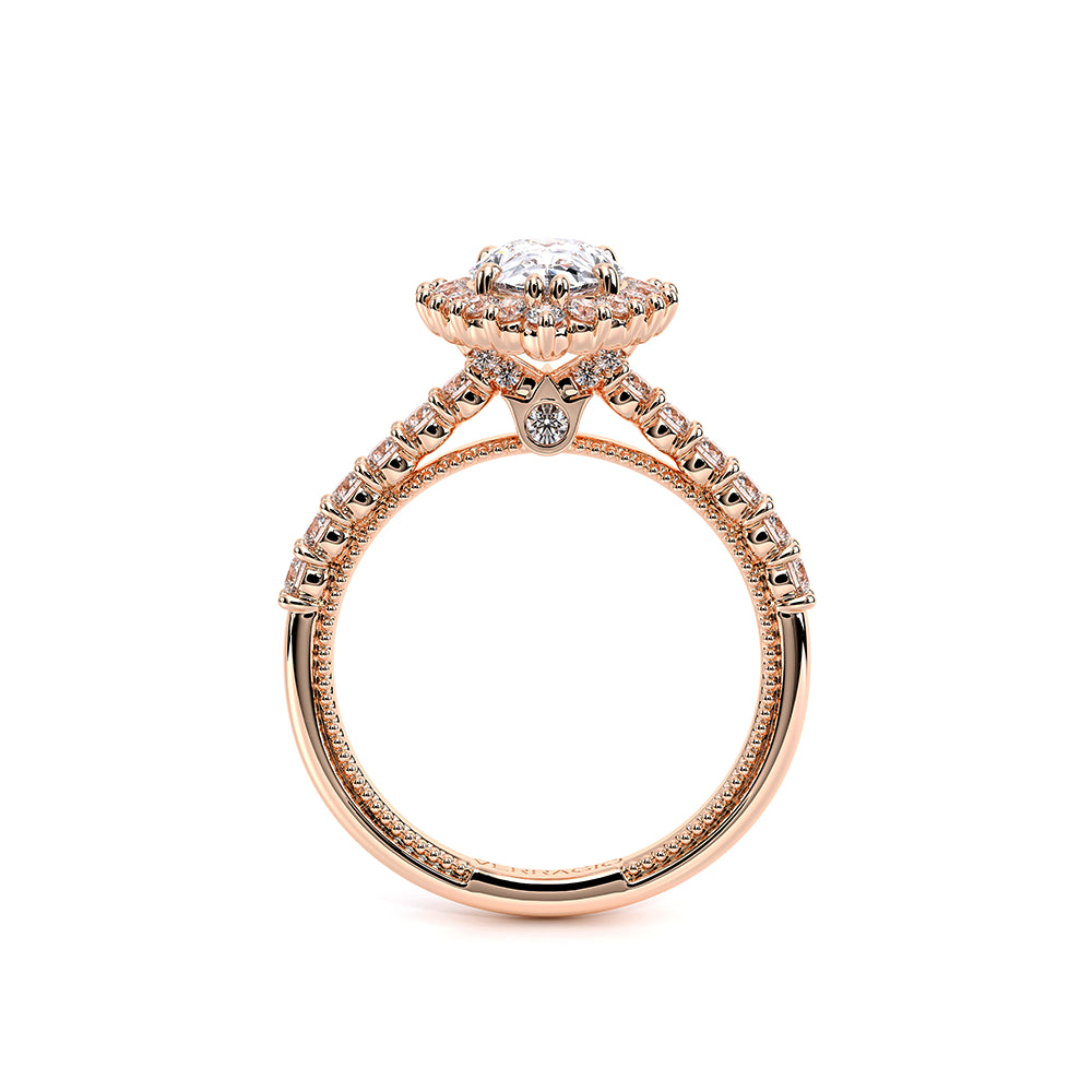 Renaissance-986PEAR-14K Rose Gold Pear