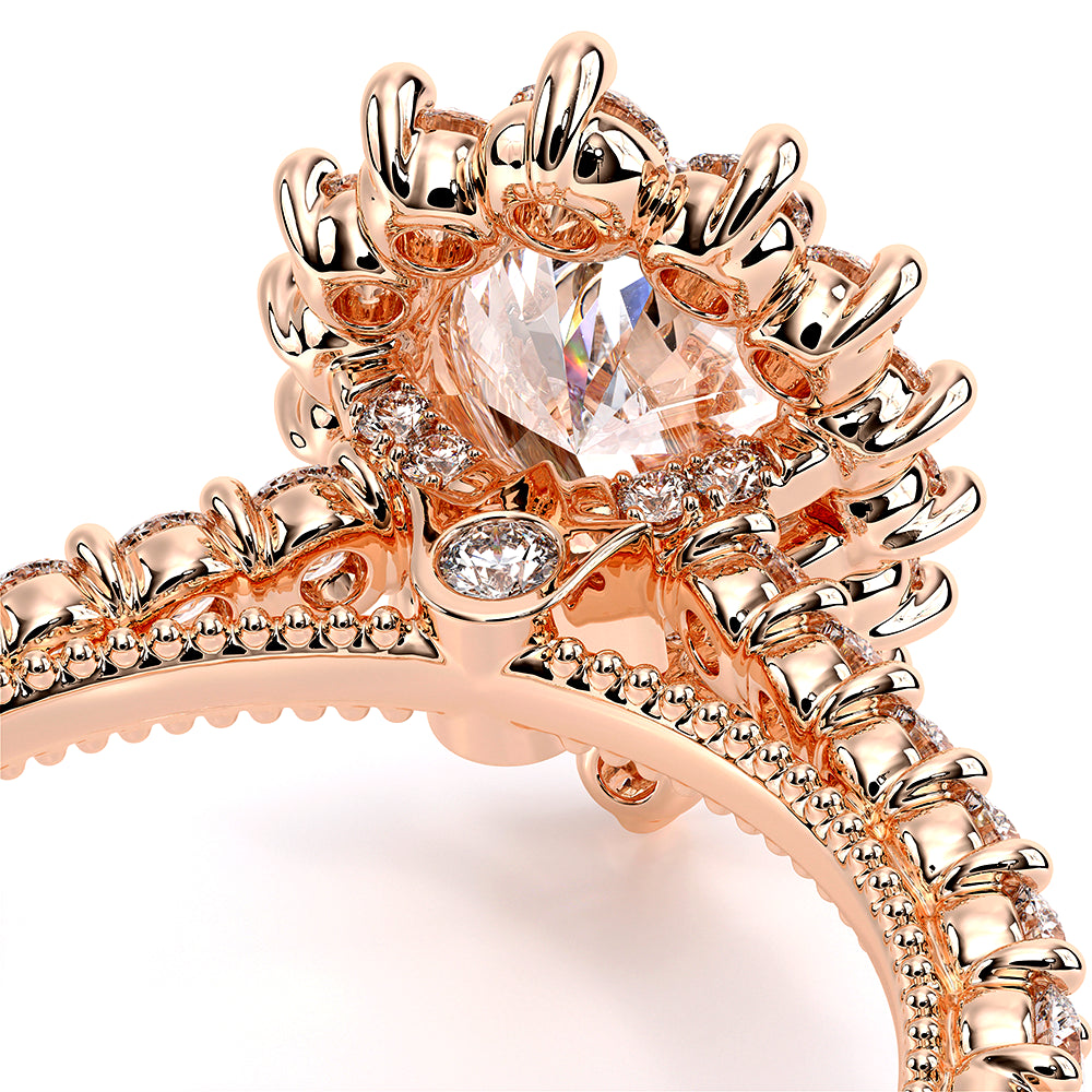 Renaissance-986PEAR-14K Rose Gold Pear
