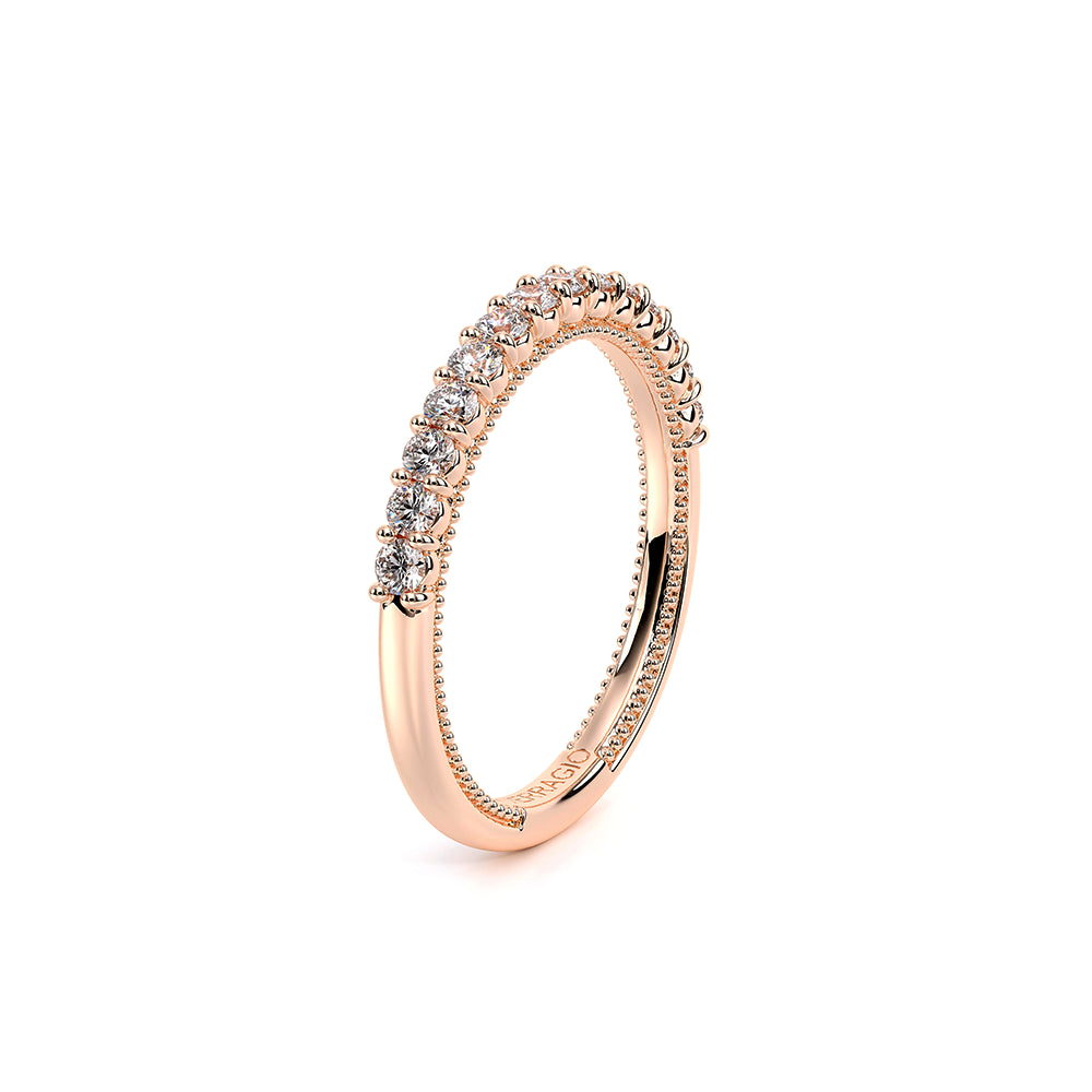 Renaissance-986W-14K Rose Gold Pear