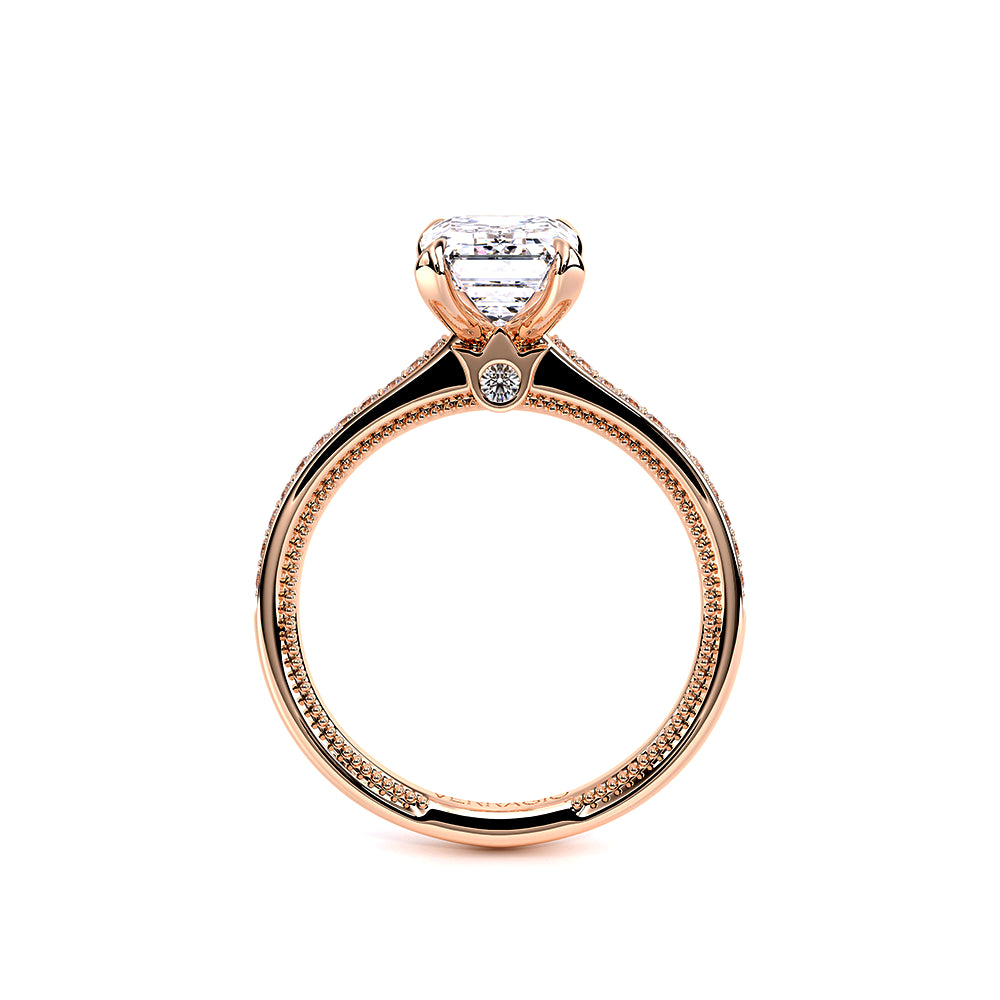 Renaissance-Sld301-Em-14k Rose Gold Emerald