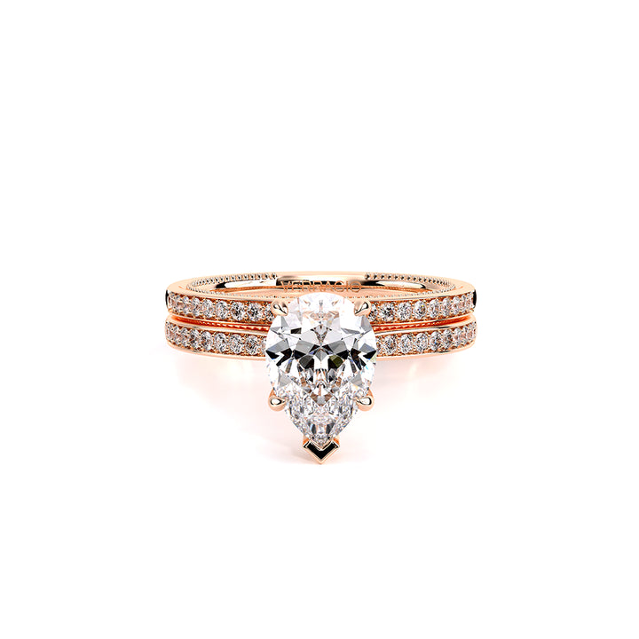 Renaissance-Sld301-Ps-18k Rose Gold Pear