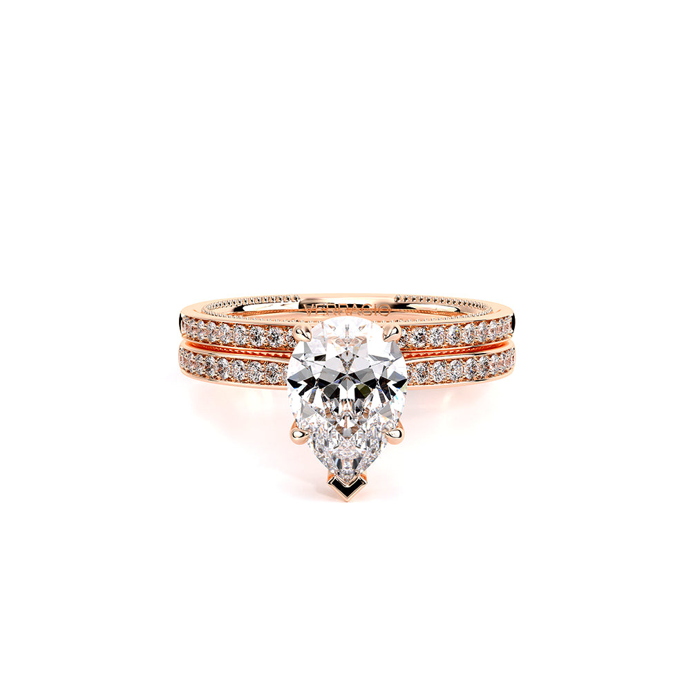 Renaissance-Sld301-Ps-14k Rose Gold Pear