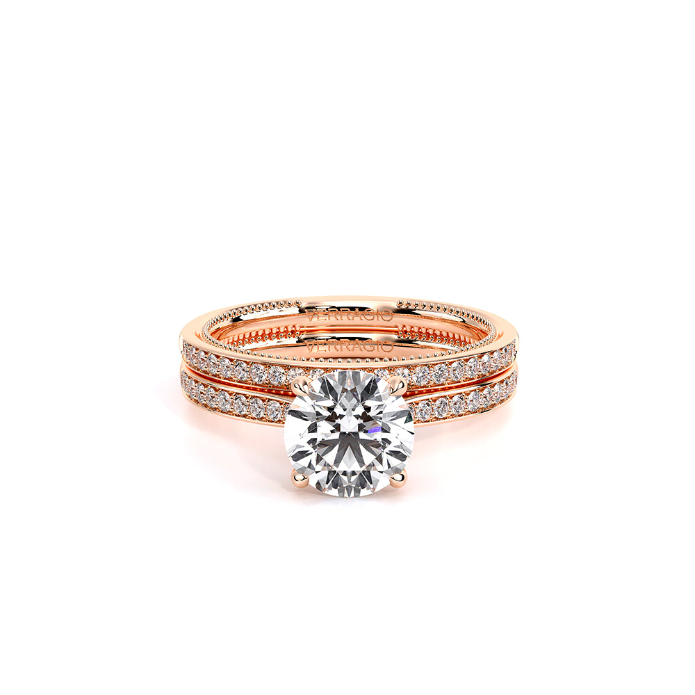 Renaissance-Sld301-R-14k Rose Gold Round