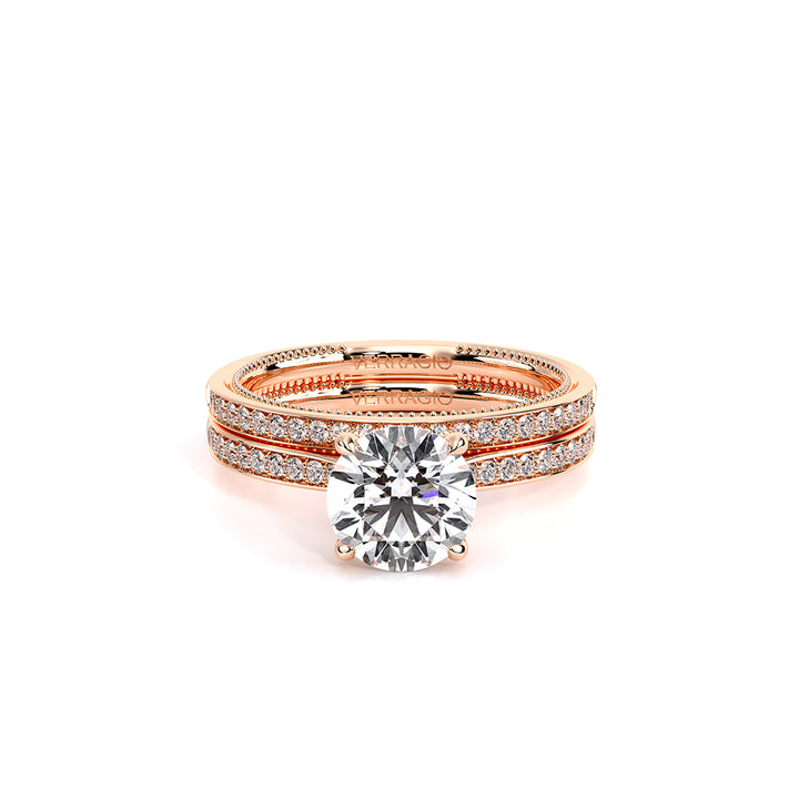 Renaissance-Sld301-R-14k Rose Gold Round