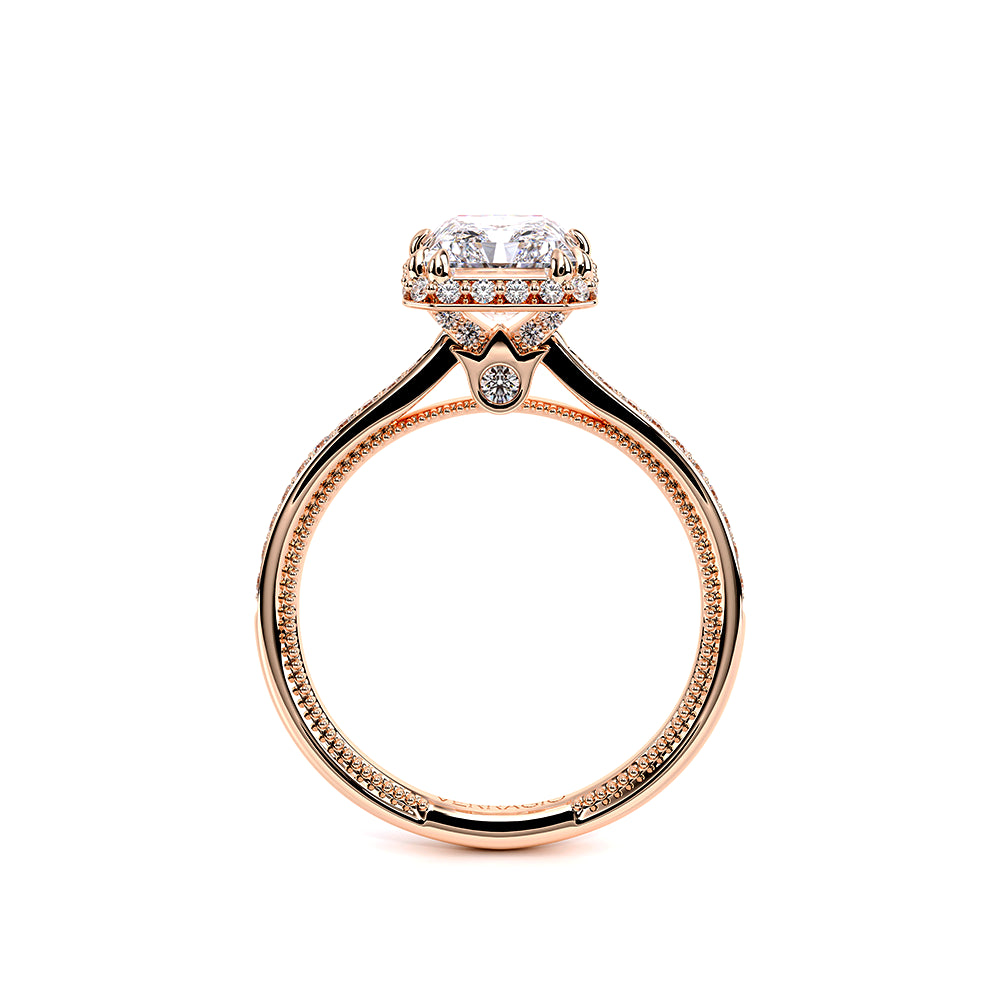 Renaissance-Sld302-Xem-18k Rose Gold Emerald