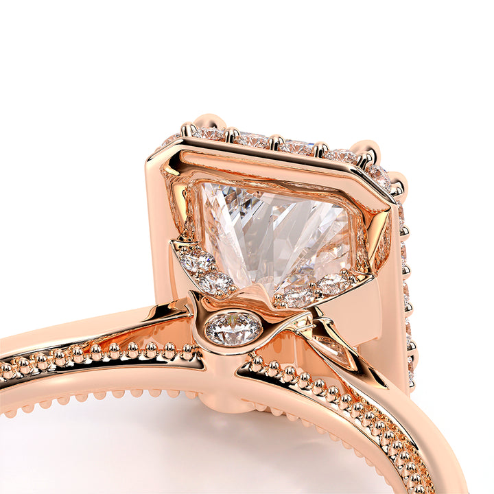 Renaissance-Sld302-Xem-14k Rose Gold Emerald