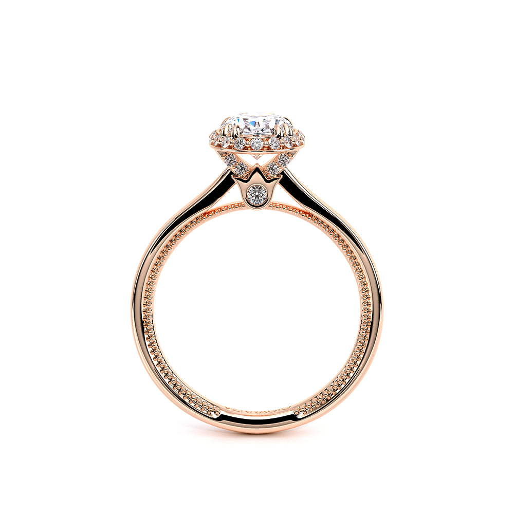Renaissance-Sol302-Xov-18k Rose Gold Oval