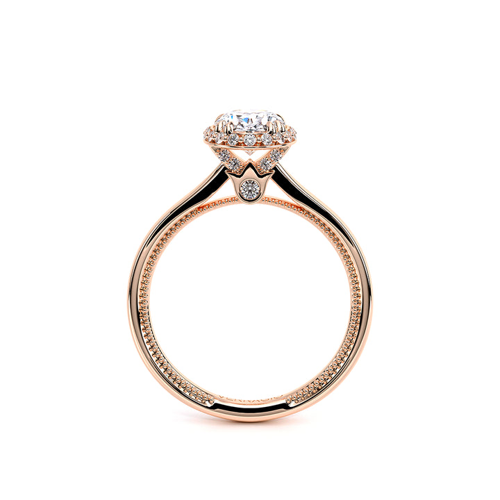 Renaissance-Sol302-Xov-18k Rose Gold Oval