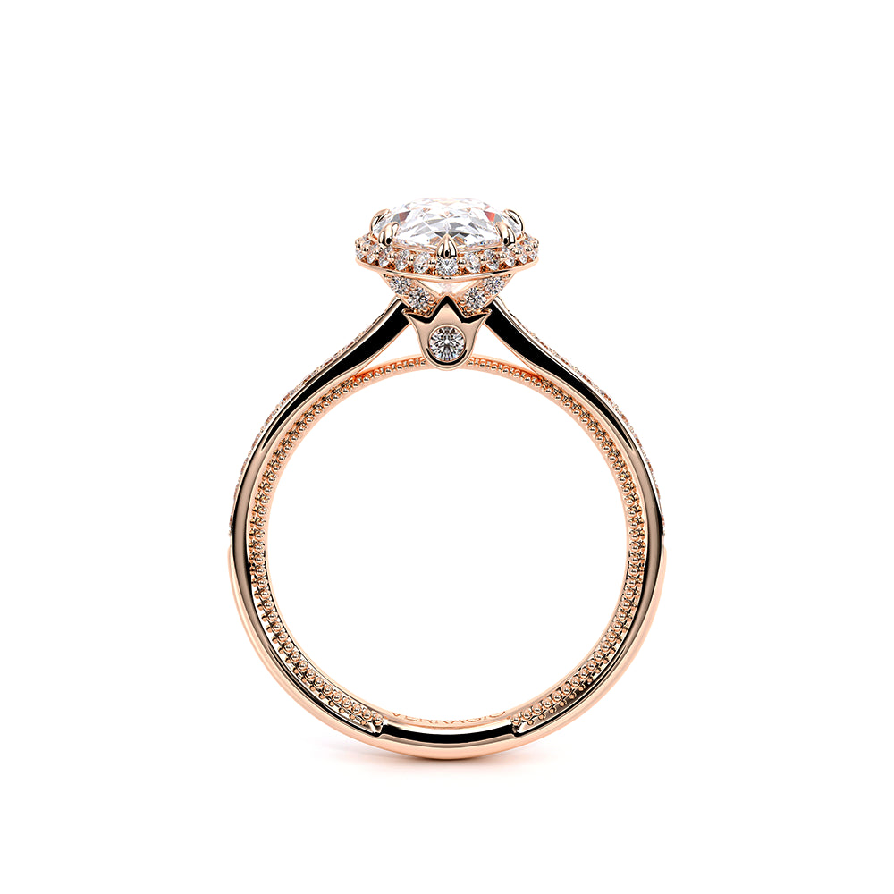 Renaissance-Sld302-Xps-18k Rose Gold Pear