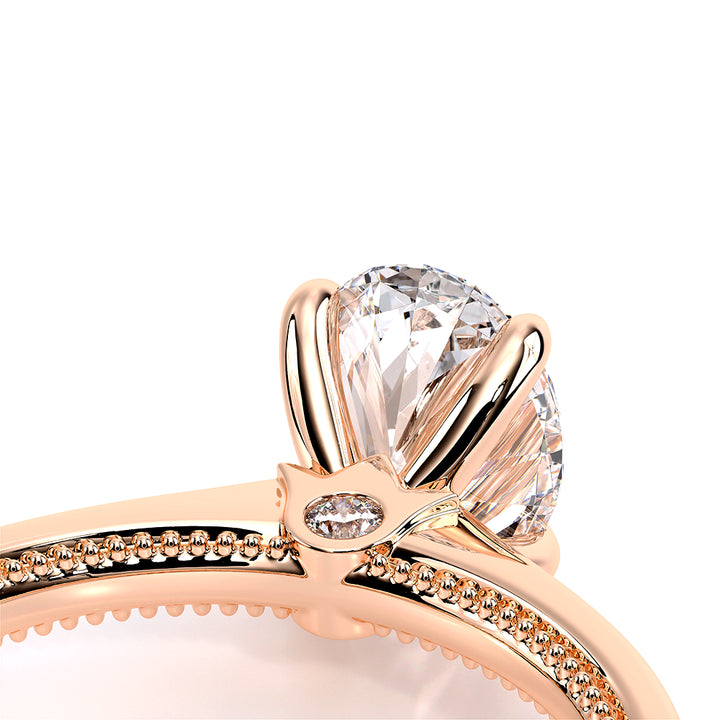 Renaissance-Sol301-Ov-14k Rose Gold Oval
