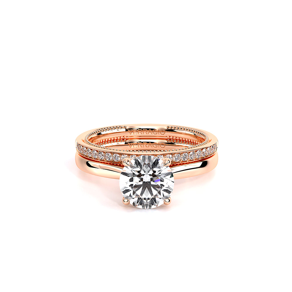 Renaissance-Sol301-R-14k Rose Gold Round