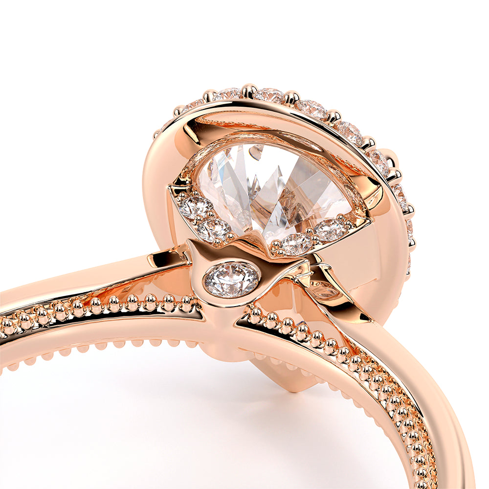 Renaissance-Sol302-Xps-14k Rose Gold Pear