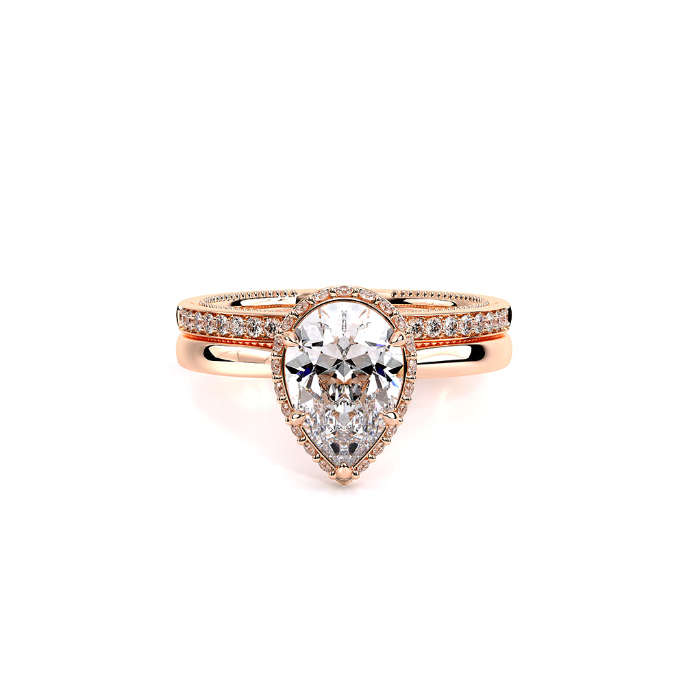 Renaissance-Sol302-Xps-18k Rose Gold Pear