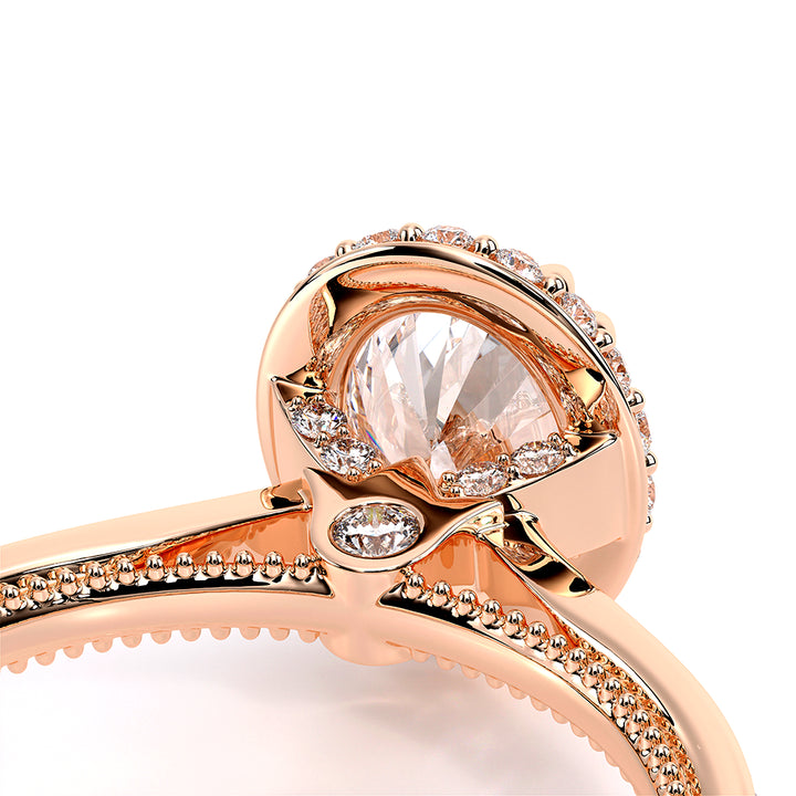 Renaissance-Sld302-Xov-14k Rose Gold Oval