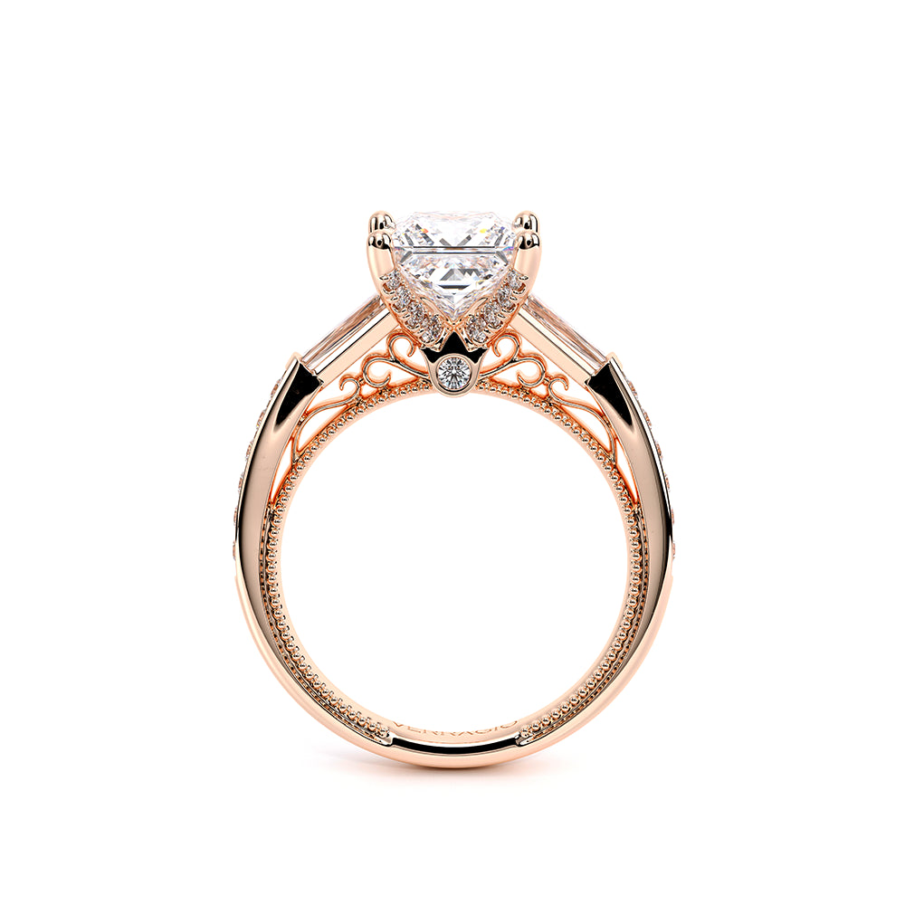 Venetian-5085p-14k Rose Gold Princess