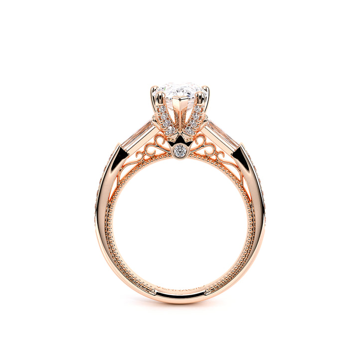 Venetian-5085ps-18k Rose Gold Pear