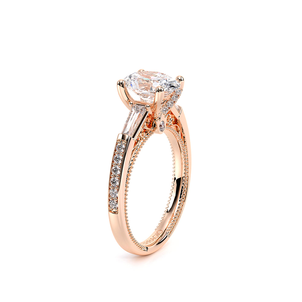 Venetian-5085ov-14k Rose Gold Oval