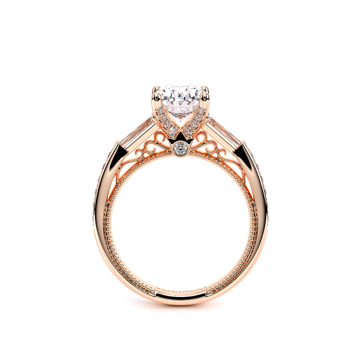 Venetian-5085ov-18k Rose Gold Oval
