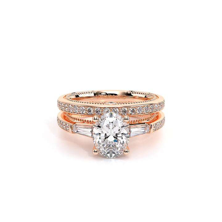 Venetian-5085ov-14k Rose Gold Oval