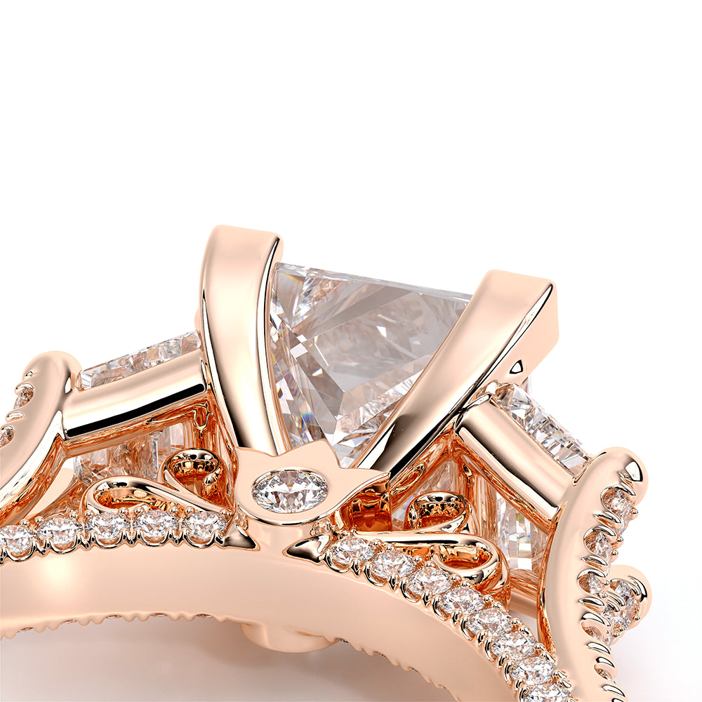 Venetian-5086p-14k Rose Gold Princess