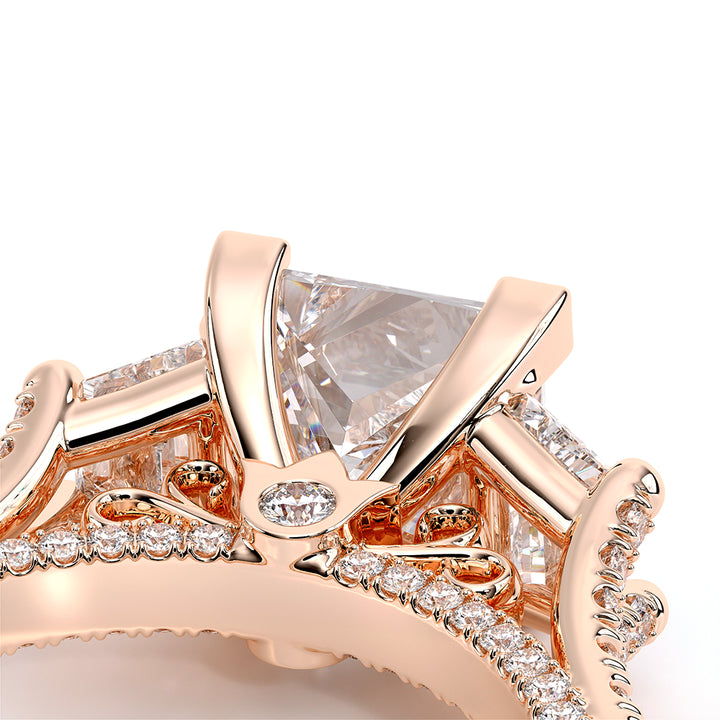 Venetian-5086p-14k Rose Gold Princess