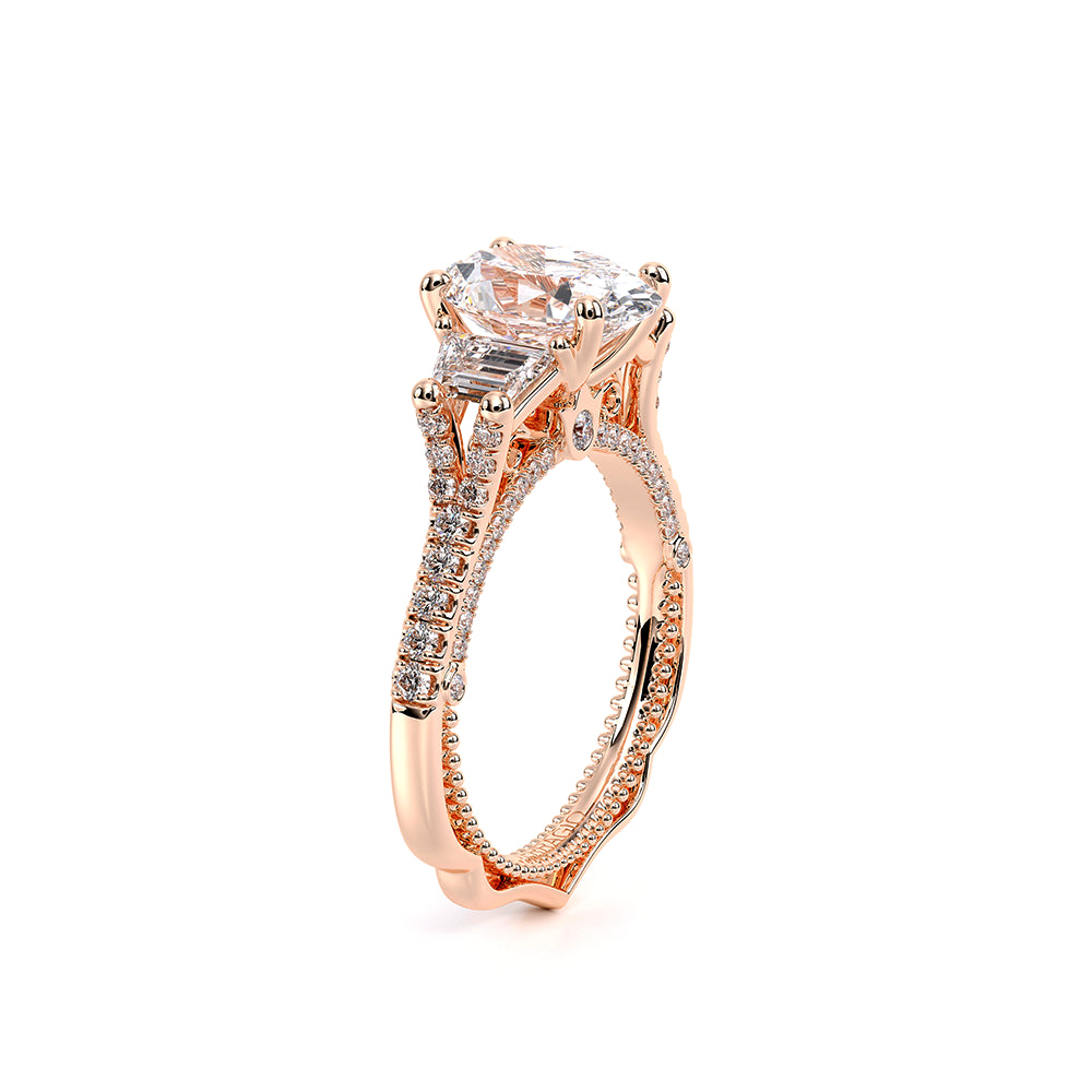 Venetian-5086ov-18k Rose Gold Oval