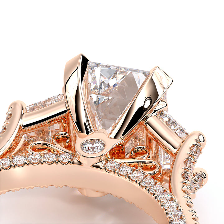 Venetian-5086em-14k Rose Gold Emerald
