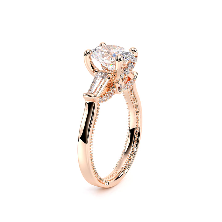 Renaissance-991OV-S-14K Rose Gold Oval