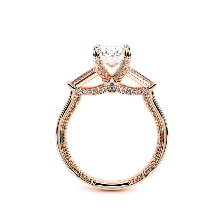 Renaissance-991OV-S-14K Rose Gold Oval
