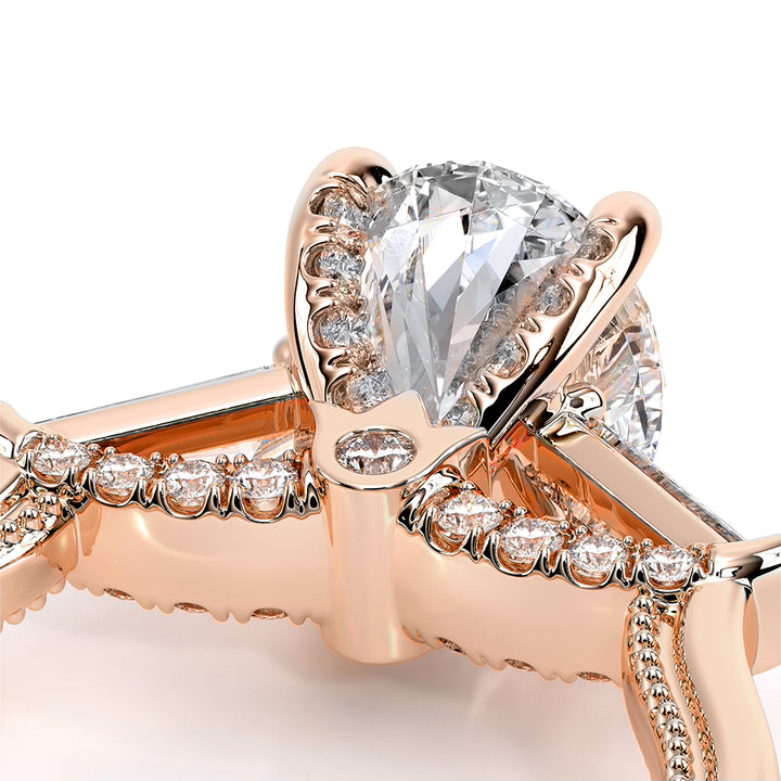 Renaissance-991OV-S-18K Rose Gold Oval