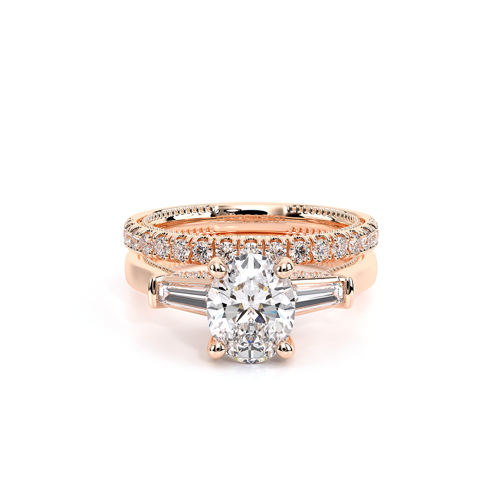Renaissance-991OV-S-14K Rose Gold Oval