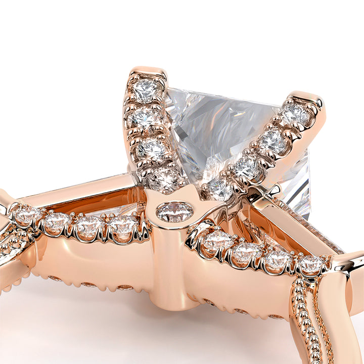 Renaissance-991P-S-14K Rose Gold Princess