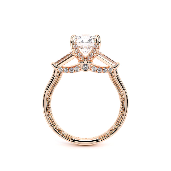 Renaissance-991R-S-14K Rose Gold Round