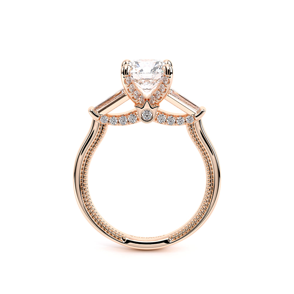 Renaissance-991R-S-18K Rose Gold Round