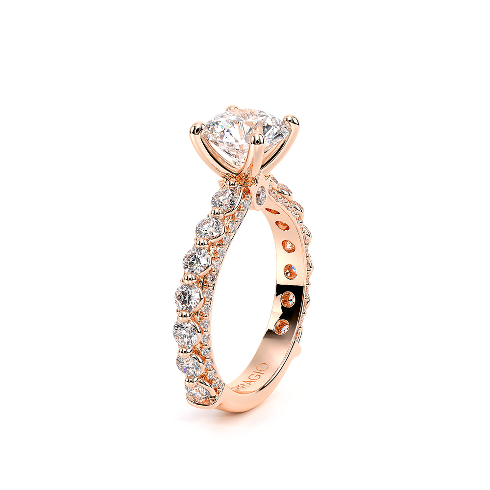 Couture-0488r25-14k Rose Gold Round