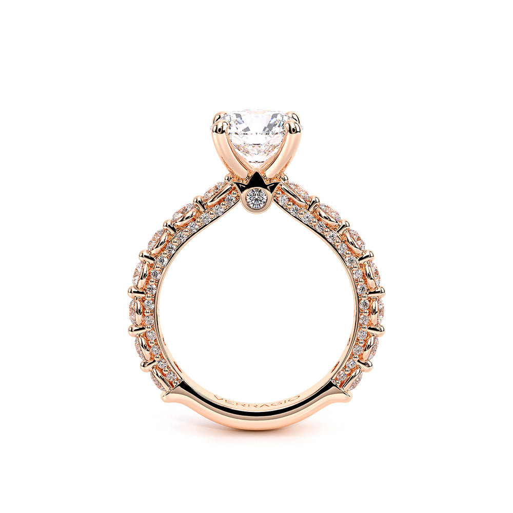 Couture-0488r25-14k Rose Gold Round