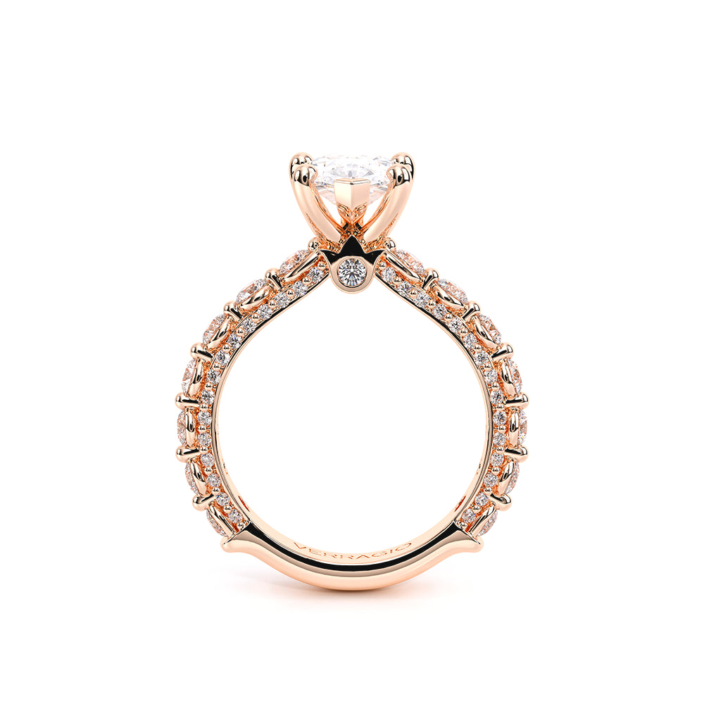 Couture-0488ps25-18k Rose Gold Pear