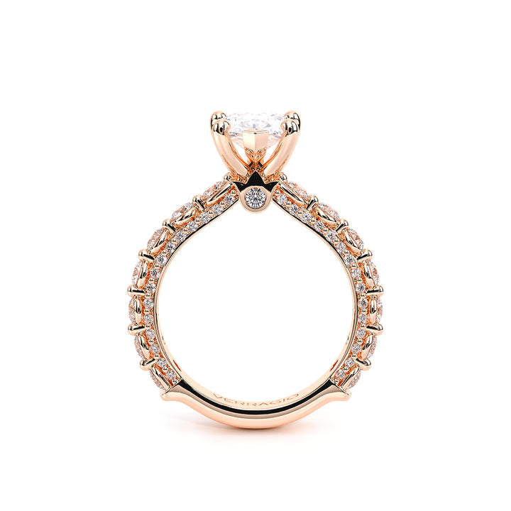 Couture-0488ps25-18k Rose Gold Pear